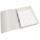 Caiet mecanic LEITZ Cosy, PP, A4, mecanism 2 RR, inel 25 mm, coperta moale, albastru celest