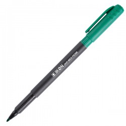 Marker permanent OHP IKON, varf mediu, 1 mm, verde
