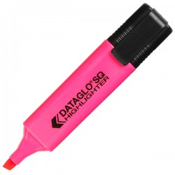 Textmarker Dataglo, corp dreptunghiular, varf 1-5 mm, roz