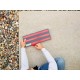 Banda dublu adeziva buretata, 19mm x 5m, pt. interior, sustine 2kg/30cm, 3M - SCOTCH - neagra