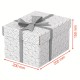Cutie depozitare Esselte Home Recycled, carton, 25x20x15 cm, cu capac, 3 buc/set, alb