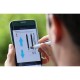 Pix SCHNEIDER Epsilon Touch XB, varf 1.4mm - corp alb/argintiu - scriere albastra