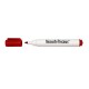 Marker pentru tabla Memoris-Precious, varf tesit, 2-5 mm, rosu