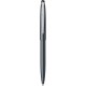 Pix cu mecanism Scrikss Stylus Matt Smoke Grey, gri inchis, touch, vf M, scriere albastra
