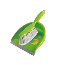Set faras + perie, 3M SCOTCH BRITE - verde/argintiu
