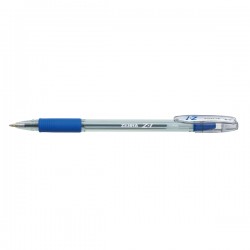 Pix fara mecanism Zebra Z1, grip, corp plastic, varf 0.7 mm, culoare scriere albastru