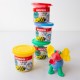 Plastilina Kores Magic Clay, 40 g/culoare, 4 culori basic/set