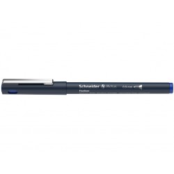 Liner pentru desen tehnic SCHNEIDER Pictus, varf fetru 0.9mm - albastru