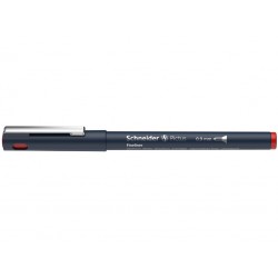 Liner pentru desen tehnic SCHNEIDER Pictus, varf fetru 0.9mm - rosu