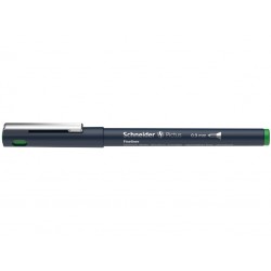 Liner pentru desen tehnic SCHNEIDER Pictus, varf fetru 0.9mm - verde
