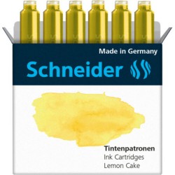Patroane SCHNEIDER, 6buc/set - cerneala pastel lemon cake