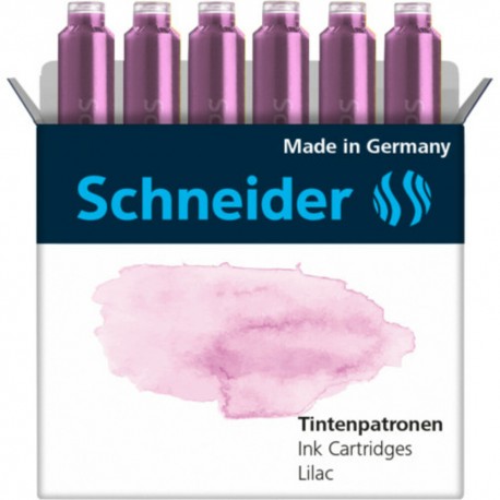 Patroane SCHNEIDER, 6buc/set - cerneala pastel lilac