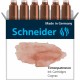Patroane SCHNEIDER, 6buc/set - cerneala pastel cognac