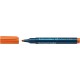Permanent marker SCHNEIDER Maxx 133, varf tesit 1-4mm - portocaliu