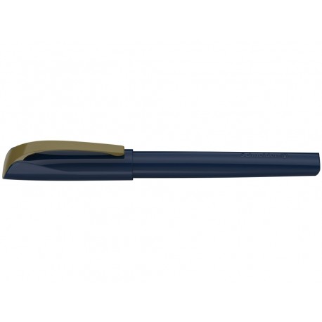 Stilou SCHNEIDER Xpect (tip M - medium) - corp negru, clema si rubber grip olive