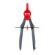 Compas plastic Kores, blister