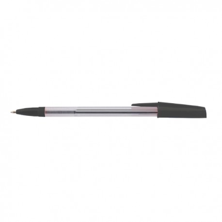 Pix fara mecanism, corp transparent, scriere negru, 50 bucati/cutie