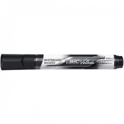 Marker pentru tabla BIC Velleda, cerneala, varf rotund 2.3 mm, negru