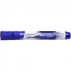 Marker pentru tabla BIC Velleda, cerneala, varf rotund 2.3 mm, albastru