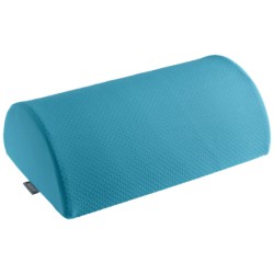 Suport ergonomic LEITZ Cosy, pentru picioare, husa lavabila, albastru celest