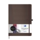 Caiet cu elastic, B5, OXFORD Signature, 80 file - 90g/mp, Scribzee, dictando - culori clasice