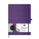 Caiet cu elastic, B5, OXFORD Signature, 80 file - 90g/mp, Scribzee, dictando - culori clasice