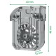 Lama pentru trimmer LEITZ Office Precision A4/A3, taiere ondulata