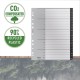 Index LEITZ Recycle, PP cu amprenta CO2 neutra, partial reciclat, reciclabil, A4 MAXI, A-Z, negru