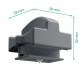 Index LEITZ Recycle, PP cu amprenta CO2 neutra, partial reciclat, reciclabil, A4 MAXI, A-Z, negru