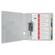 Index LEITZ Cosy, imprimabil, PP, A4, 1-6, multicolor
