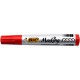 Marker permanent BIC 2000, varf rotund 1.7 mm, rosu