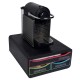 Organizator Exacompta, 3 sertare, 347x278x130 mm, negru