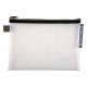 Mapa protectie, inchidere fermoar, A5, transparent