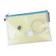 Mapa protectie, inchidere fermoar, A4, transparent