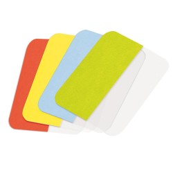 Index repozitionabil diferite culori 3L Office, 12 x 25 mm, 72 bucati/set