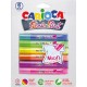 Vopsea pentru textile, rezistenta la spalare, 6 culori/blister, CARIOCA Fabric Paint - Neon