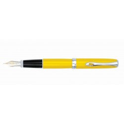 Stilou DIPLOMAT Excellence A2, cu penita M, aurita 14kt. - Yellow Chrome