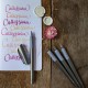 Set stilou caligrafie SCHNEIDER Callissima, cutie cadou, 3 capete stilou+6 rezerve cerneala-antracit