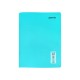 Caiet capsat Mynote, format A5, 40 file offset 60 g/mp, liniatura matematica, coperta PP neon diverse culori