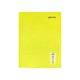 Caiet capsat Mynote, format A5, 40 file offset 60 g/mp, liniatura matematica, coperta PP neon diverse culori