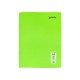 Caiet capsat Mynote, format A5, 40 file offset 60 g/mp, liniatura matematica, coperta PP neon diverse culori