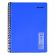 Caiet cu spira Mynote, format A4, 60 file offset 60 g/mp, liniatura dictando, coperta PP neon diverse culori