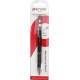 Creion mecanic profesional PENAC Protti PRC-107, 0.7mm, con metalic, varf retractabil, negru/sky blue, in blister