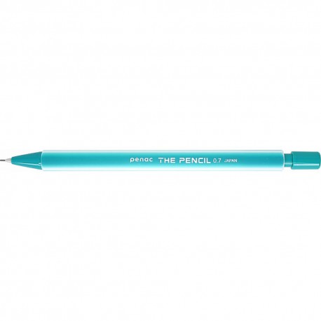 Creion mecanic PENAC The Pencil, rubber grip, 0.7mm, varf plastic - corp verde