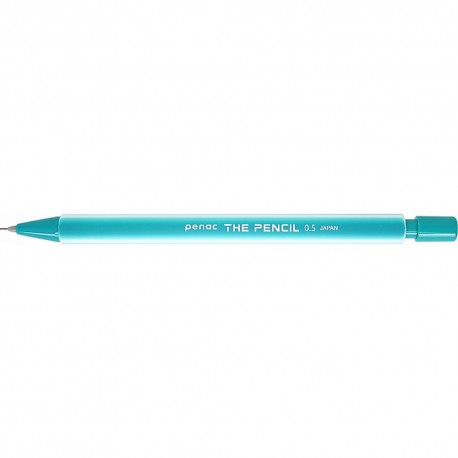 Creion mecanic PENAC The Pencil, rubber grip, 0.5mm, varf plastic - corp verde