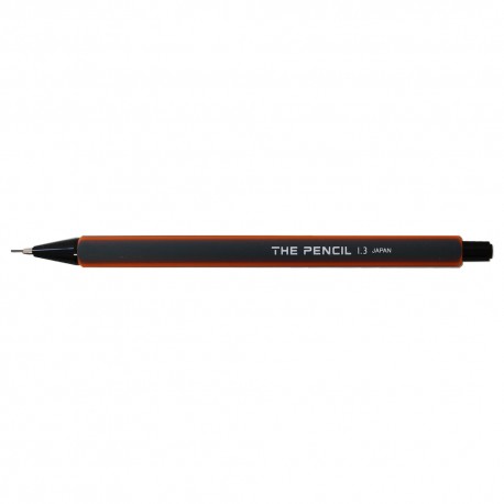 Creion mecanic PENAC The Pencil, rubber grip, 1.3mm, varf plastic - corp gri