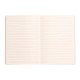 Notebook A5 Rhodiarama, 80 file, ivory, dictando, galben