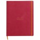 Notebook A4+ Rhodiarama, 80 file, ivory dictando, roze