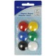 Set 6 magneti Westcott, d25 mm, diverse culori, sustin 4/6 coli