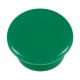 Set 10 magneti Westcott, d15 mm, verde, sustin 3/4 coli